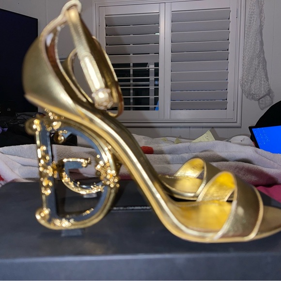 Women's D&G Sculpted High Heel Sandals WORN ONCE !! - Picture 6 of 16